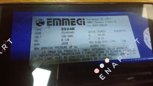 2024K -230/400 V (Code252403001)