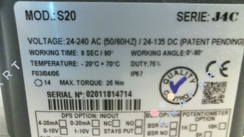 Typ J2 Mod. H20, DN32