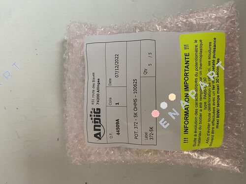 372 - 5K OHMS - 100625