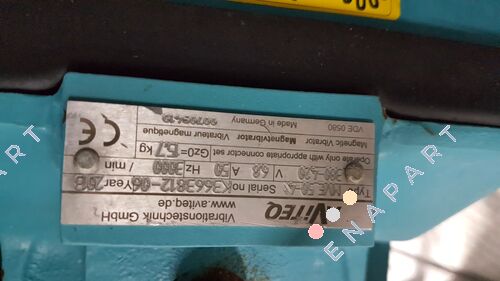 Type: MVE 50-4 MAGNETVIBRATOR