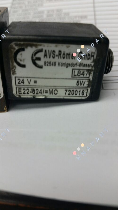 70001138 - E22-024/= -M0 Solenoid coil IP00 Magnetspule