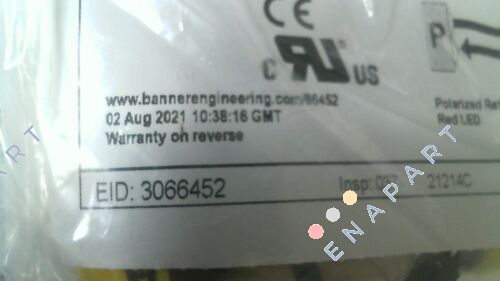 3066452 / QS18VP6LPQ8 Retroreflektierender, polarisierter optischer Sensor