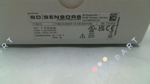Code: 17.600G-4002-R-1-5-100-300-P-000 Druckmessumformer