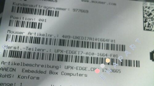 UPX-EDGEI7-A10-1664-F01 Embedded Box Computer