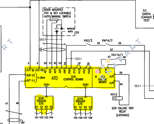 0135-28096 (DIGITAL SCR KIT (480v)) Digitales SCR-Kit