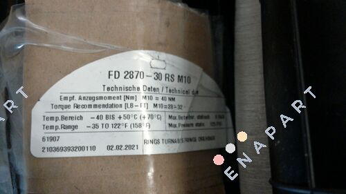 P/N:115265; Type:FD2870-30 RS M10 Conti 2-fach Balgzylinder