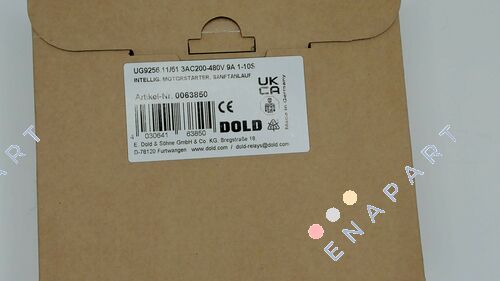 p/n: 0063850, Type: UG9256.11/61 3AC200-480V 9A 1-10S Intelligenter Motorstarter