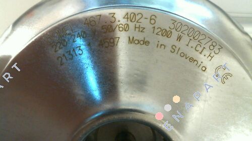 467.3.402-6 Staubsaugermotor, Saugturbine, Wärmeschutz