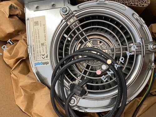 D2D133-AB06-31 Ventilator mit doppeltem Durchfluss