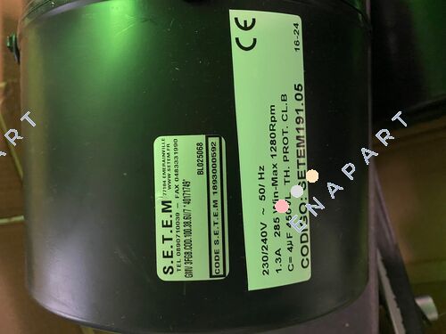 GMV 3FGB.COD.100.38.6V/7 *40171749* Ventilatoreinheit