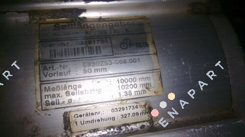 SL 3010 x1/GS 130/K/01 ( 5930Z53-068.001 ) Kabelzug