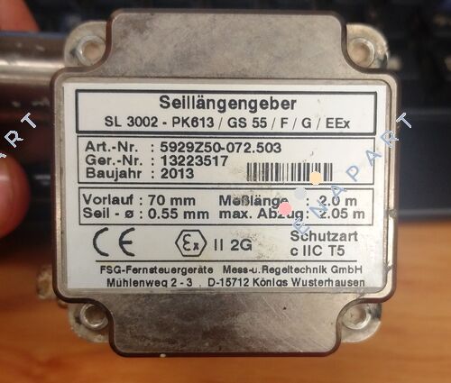 SL3002-PK613  Kabellängensensor