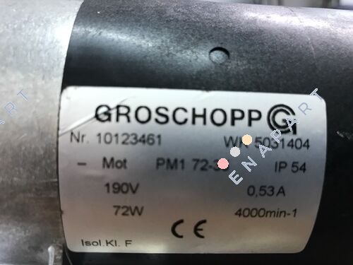 PM1 72-35 DC-Pemanentmagnet-Getriebemotor