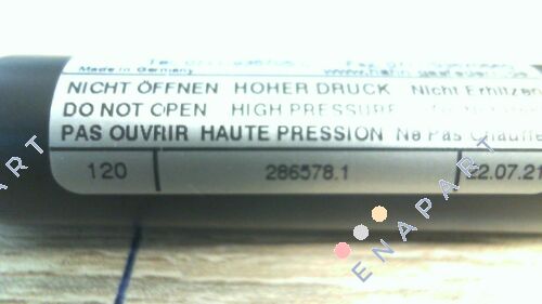 48295.1 Gasdruckfeder 06-15 Stahl