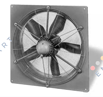 P/N: 00379, Type: HQD 560/4 EX Axial-Hochleistungsventilator