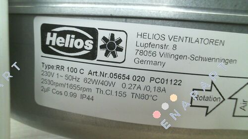 RR 100 C (05654) Radial-Rohrventilator