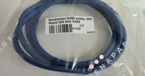 617432 Rundgürtel blau 5x585