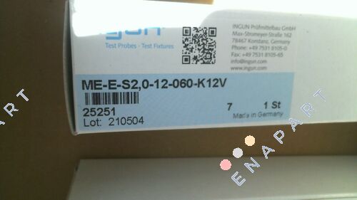 P/N: 25251, Type: ME-E-S2,0-12-060-K12V Markiereinheit