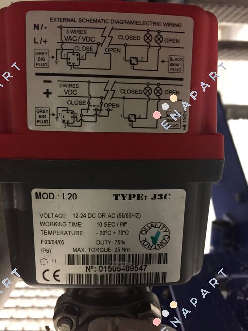 J3C-L20 Elektrischer Drehantrieb