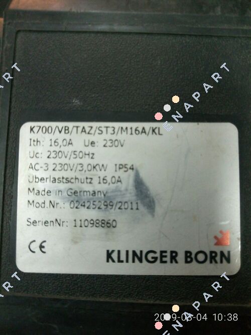 K700/VB/TAZ/ST3/KA3/M16,0A/KL Bremsschalter