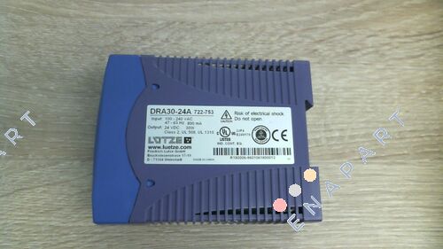 P/N: 722753, Type: DRA30-24A Schaltnetzteil 1-phasig