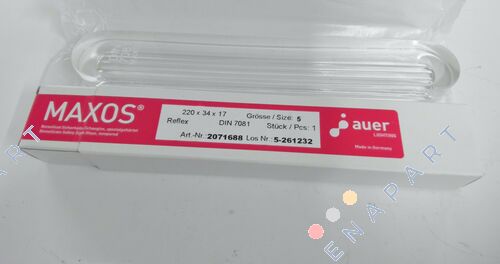 DIN 7081-R 220x34x17mm Schauglas