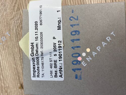 19011912, Type: BRE 5 205V P Bremse