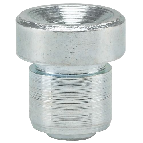 Funnel type grease nipples D1 A, acc to DIN 3405, galvanized, drive fit version
