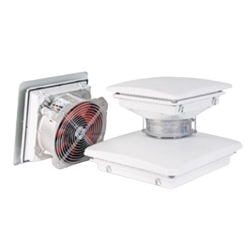 Roof-mount. fan & air vent