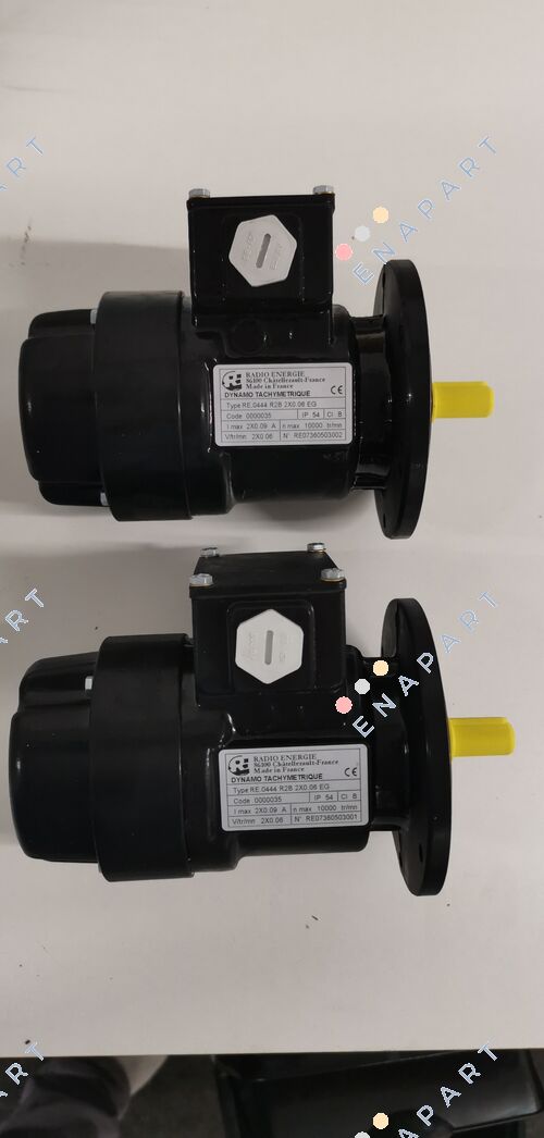 REO444R2B2X0,06EG Radio Energie Flansch montiert DC Tachogenerator
