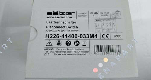 H226-41400-033M4 Lasttrennschalter