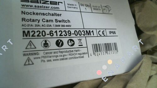 M220-61239-003M1 Stern-Dreieck-Schalter; (0-S-D)
