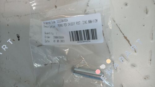 S332304493A PIN, UM BEITRÄGE ZU SCHLIESSEN. Zink. 800RF/3M