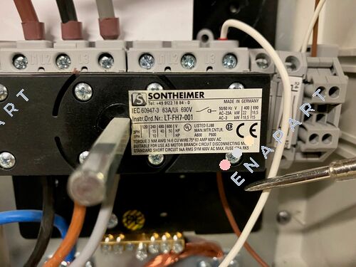10000003 / WAP165/RLT63A/6PM-D3/Z1/33/2xH11 Schalter