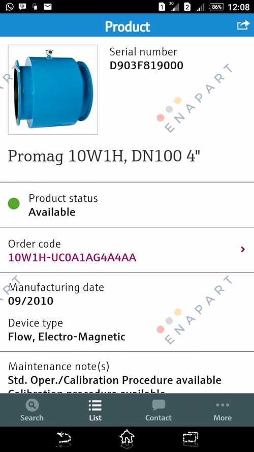 10W1H-UC0A1AG4A4AA   Durchflussmesser