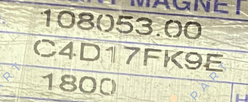 C4D17FK9 Motor