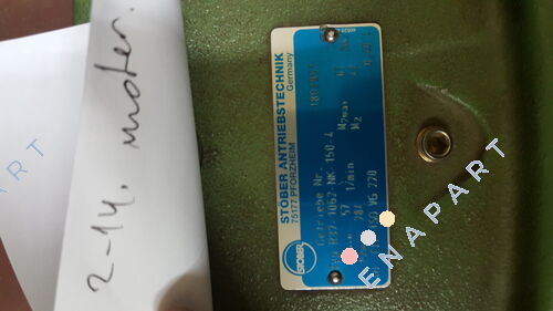 Typ R37-1062-NK-150-4  Verstellgetriebemotor