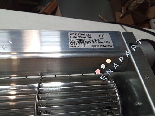 1VN0061 / TG360 230V 50HZ + CABLE L=400MM Lüfter