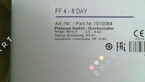 1010084 / FF4- 8 DAY Druckschalter