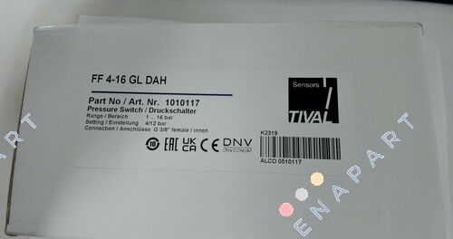 1010117 / FF 4-16 GL DAH Druckschalter