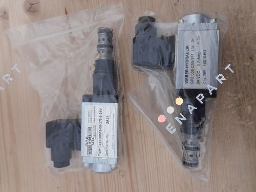 P/N: 025.0028, Type: EEPDRM3-08-175-3-24V 3-Wege-Stützendruckregelventil